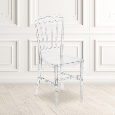 Flash Elegance Napoleon Stacking Chair - View 2
