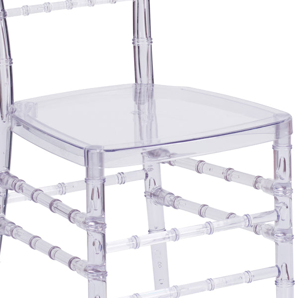 Crystal Ice |#| Crystal Ice Stacking Chiavari Chair - Event Seating - Stack Chairs