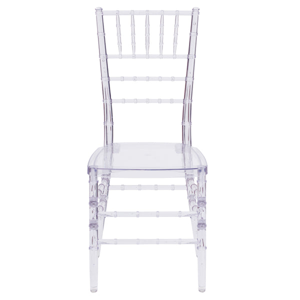 Crystal Ice |#| Crystal Ice Stacking Chiavari Chair - Event Seating - Stack Chairs