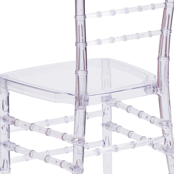 Crystal Ice |#| Crystal Ice Stacking Chiavari Chair - Event Seating - Stack Chairs