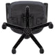 Gray |#| Flash Fundamentals Mid-Back Gray Mesh Swivel Ergonomic Task Office Chair - Arms