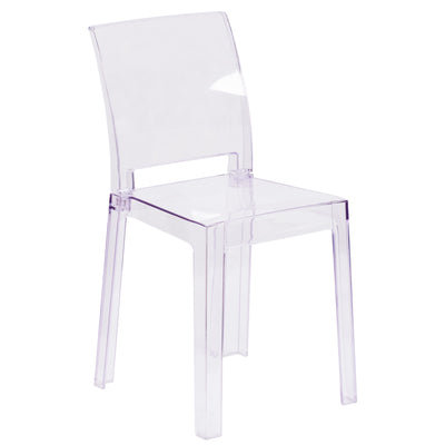 Ghost Chair with Square Back - View 1