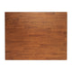Walnut Matte |#| Solid Wood 47inch Commercial Grade Dining Table with Turned Legs in Walnut Matte