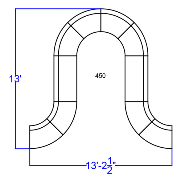 Black |#| 10 Pc Black LeatherSoft Modular Reception Configuration w/Taut Back &Seat