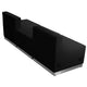 Black |#| 3 PC Black LeatherSoft Modular Reception Configuration w/Taut Back &Seat