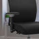 Black LeatherSoft |#| Intensive Use 300 lb. Rated High Back Black LeatherSoft Multifunction Chair