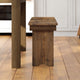 Antique Rustic |#| 40" x 12" Antique Rustic Solid Pine Folding Farm Bench