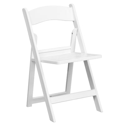 HERCULES Series 800 lb. Capacity Resin Folding Chair with Slatted Seat - View 1