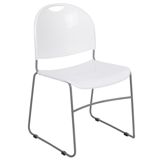 HERCULES Series 880 lb. Capacity Ultra-Compact Stack Chair with Metal Frame - View 1