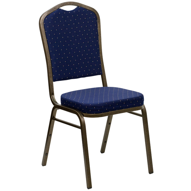 HERCULES Series Crown Back Stacking Banquet Chair - View 1