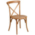 HERCULES Series Stackable Wood Cross Back Chair