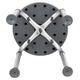 Gray |#| Tool-Free 300 Lb. Capacity, Adjustable Gray Bath & Shower Stool