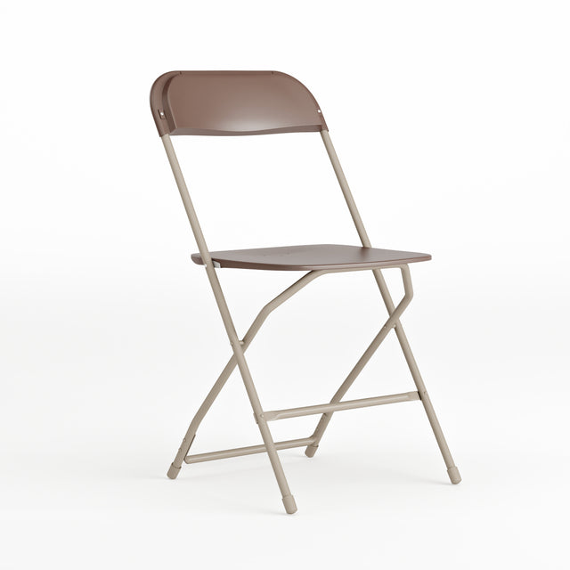 Hercules Series Plastic Folding Chair - 650LB Weight Capacity - View 1