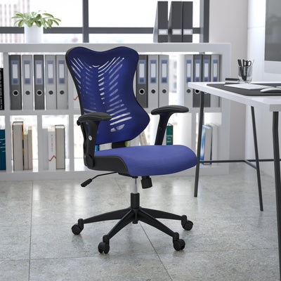 High Back Designer Mesh Executive Swivel Ergonomic Office Chair with Adjustable Arms