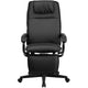 Black |#| High Back Black LeatherSoft Executive Reclining Ergonomic Office Chair with Arms