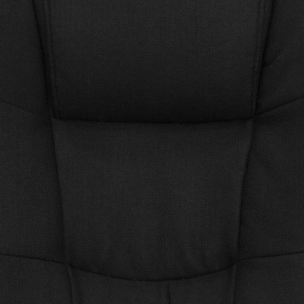 Black LeatherSoft |#| High Back Black LeatherSoft Multi-Line Stitch Upholstered Swivel Office Chair