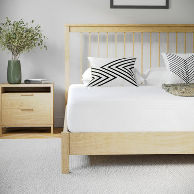 Jasmine Charcoal & Green Tea Cooling Gel Memory Foam 8 Inch CertiPUR-US, Supportive Pressure Relief, Mattress in a Box - View 2