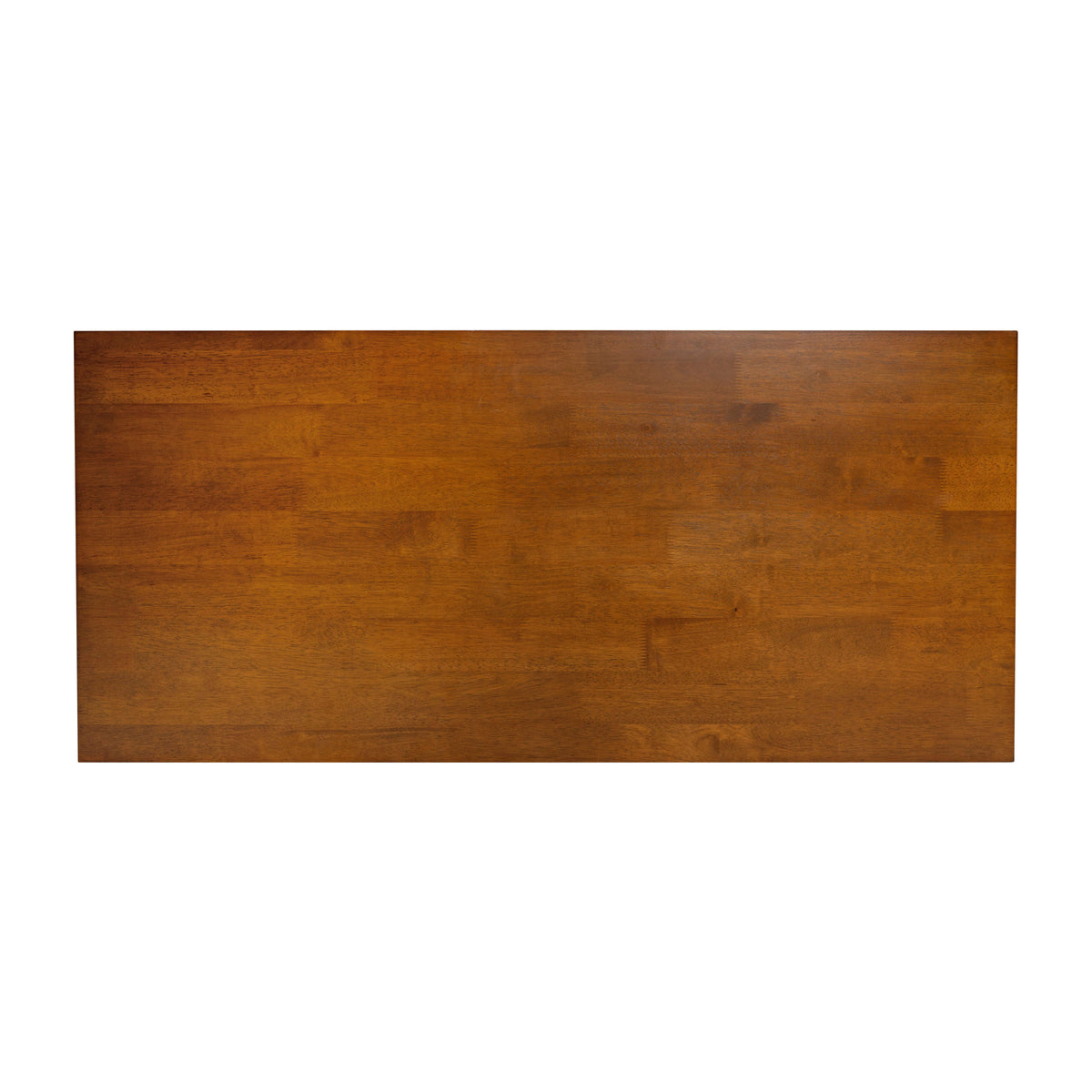 Walnut |#| Solid Wood Traditional Farmhouse Coffee Table in Walnut