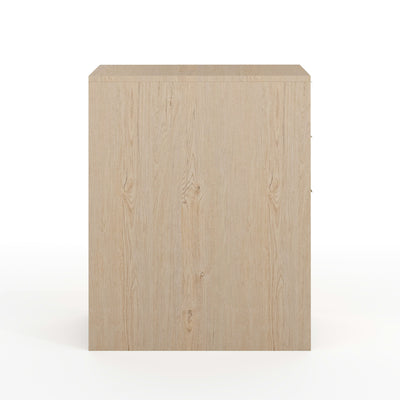 Kayden Home Office Modular Single-Drawer Desk with 2 Tier Shelf and 3 Drawer File Cabinet - View 2