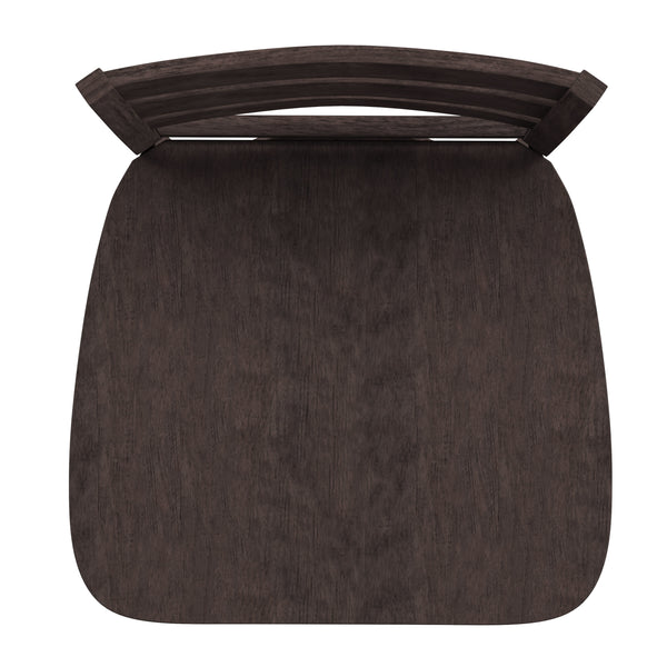 Gray Wash Walnut |#| Commercial Wooden Swivel Counter Height Stool in Gray Wash Walnut