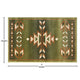 Green,2' x 3' |#| Multipurpose Southwestern Style Patterned Indoor Area Rug - Green - 2' x 3'