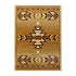Lodi Collection Southwestern Area Rug - Olefin Rug with Jute Backing for Hallway, Entryway, Bedroom, Living Room