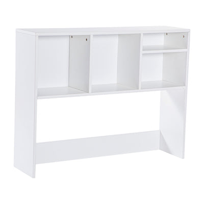Lotus Desktop Bookshelf Storage Organizer with Multiple Cubbies - View 1