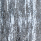 Grey,2' x 7' |#| Distressed Motif Indoor Jute Back Olefin 2' x 7' Area Rug in Gray