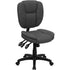 Mid-Back Multifunction Swivel Ergonomic Task Office Chair with Pillow Top Cushioning