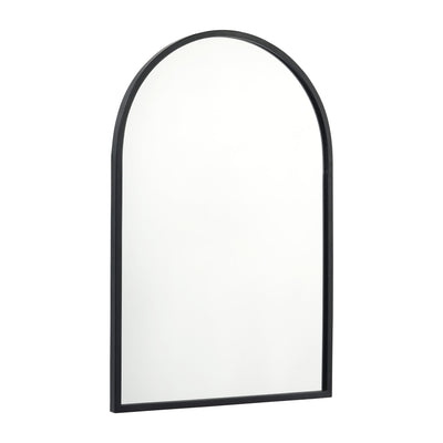 Mila Arched Metal Framed Wall Mirror for Hallways, Entryways, Dining and Living Rooms - View 1