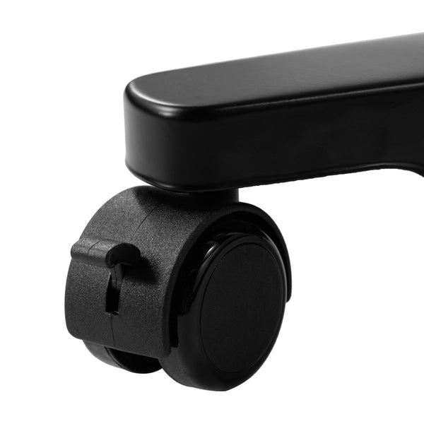 Gray Top/Black Frame |#| Commercial Nesting Flip Training Table with Steel Frame and T-Legs in Gray/Black