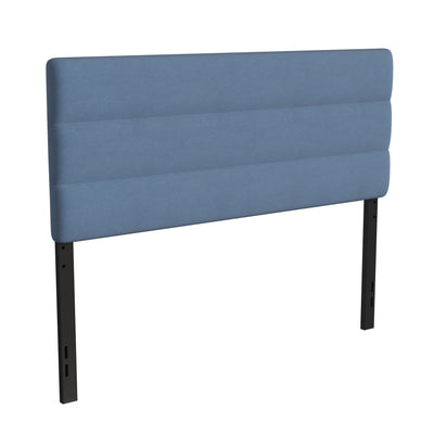 Paxton Channel Stitched Upholstered Headboard, Adjustable Height from  44.5" to 57.25" - View 1