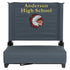 Personalized Grandstand Comfort Seats by Flash - 500 lb. Rated Stadium Chair with Handle & Ultra-Padded Seat