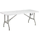 White |#| 10' x 10' White Pop Up Canopy, Folding Table and 4 White Folding Chairs Bundle