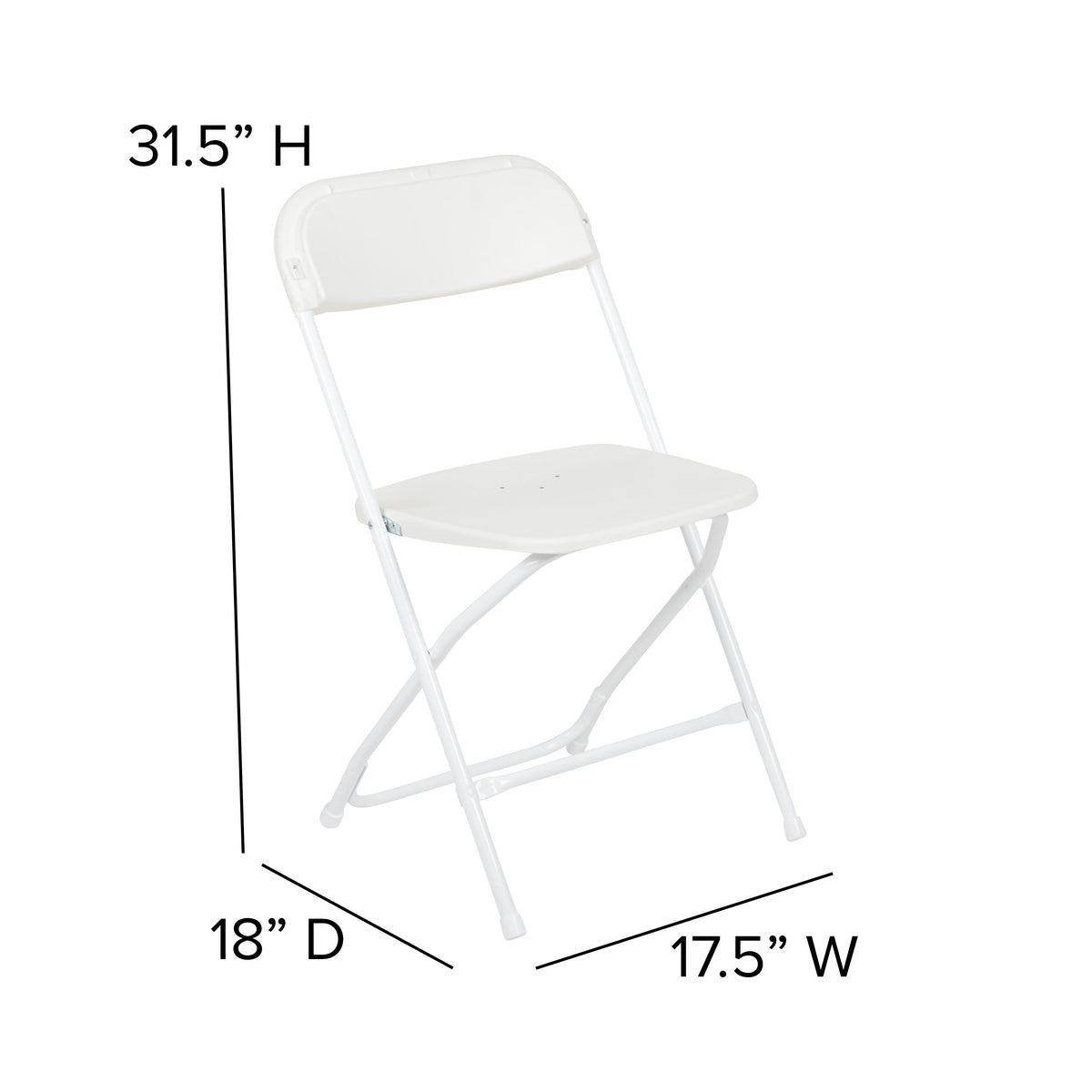 White |#| 10' x 10' White Pop Up Canopy, Folding Table and 4 White Folding Chairs Bundle