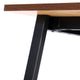 Walnut |#| Commercial 48x24 Conference Table with Laminate Top and A-Frame Base - Walnut