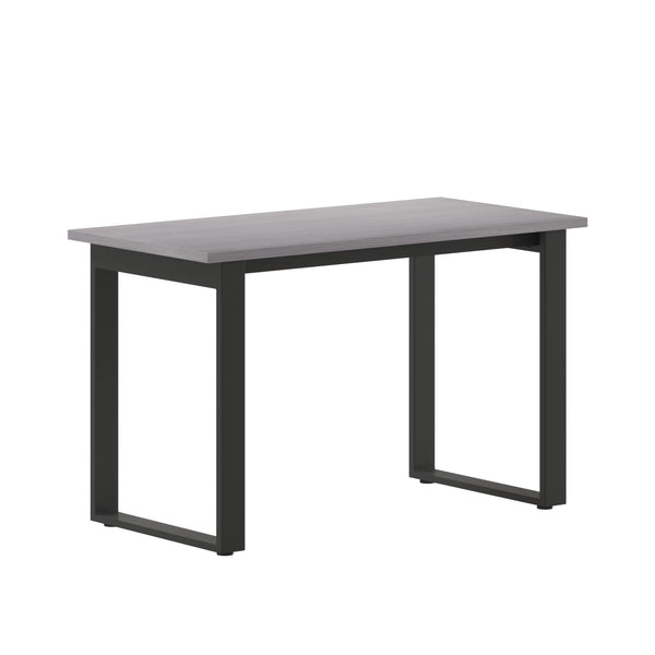Gray Oak |#| Commercial 48x24 Conference Table with Laminate Top and U-Frame Base - Gray Oak