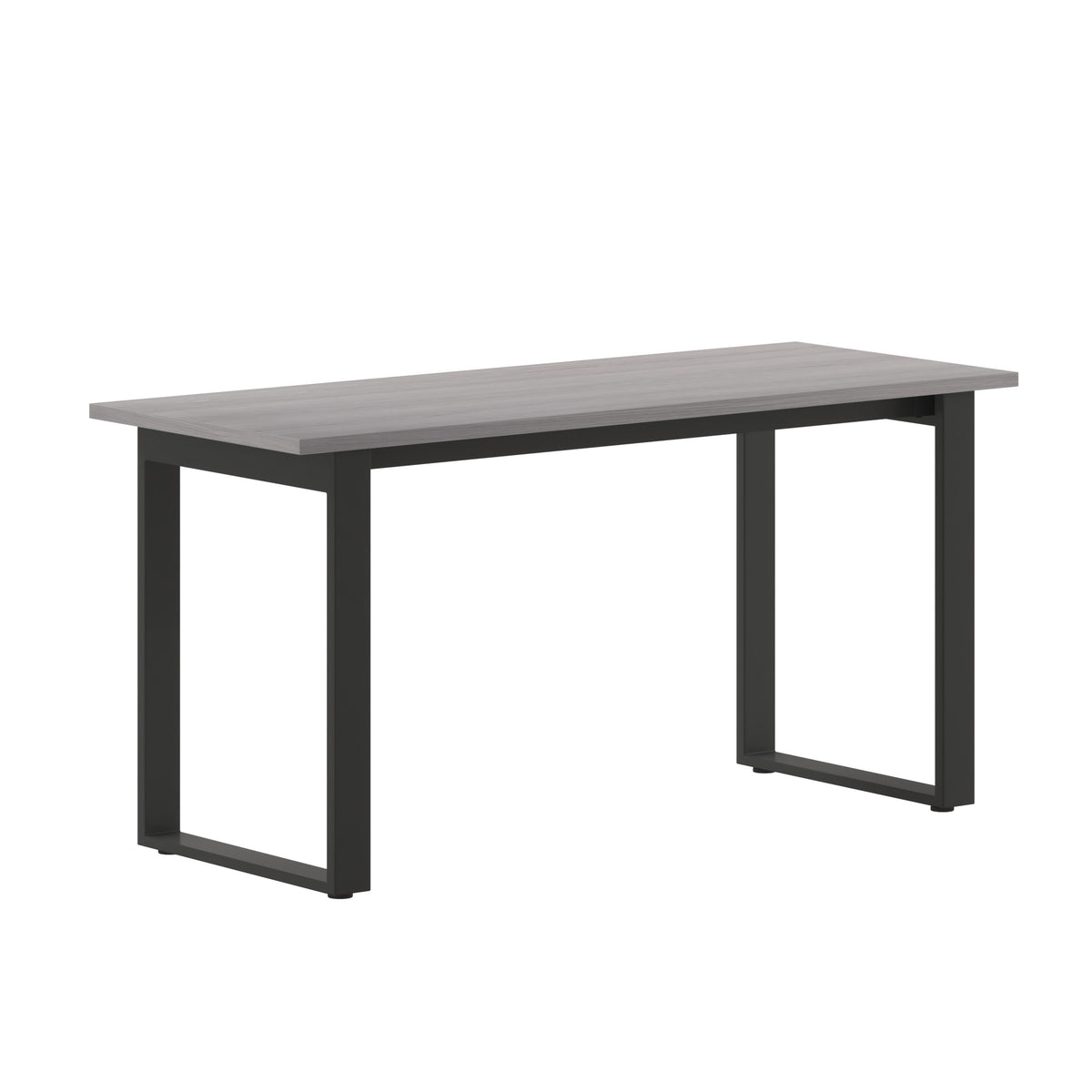 Gray Oak |#| Commercial 60x24 Conference Table with Laminate Top and U-Frame Base - Gray Oak