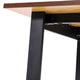 Walnut |#| Commercial 60x30 Conference Table with Laminate Top and U-Frame Base - Walnut