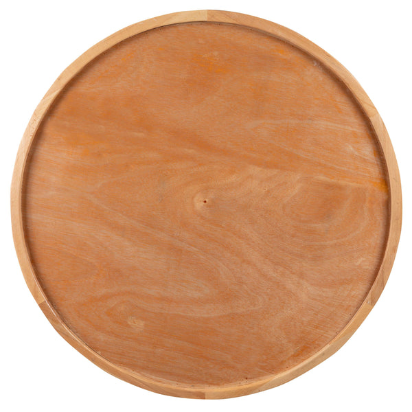 30" |#| 30" Round Butcher Block Style Table Top - Restaurant Table Top