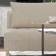 Cream |#| Convertible Tri-Fold Chair with Pillow and Hideaway Legs in Cream Boucle