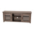 Sheffield Classic TV Stand for up to 80" TVs - Modern Finish with Full Glass Doors - 65" Engineered Wood Frame - 3 Shelves