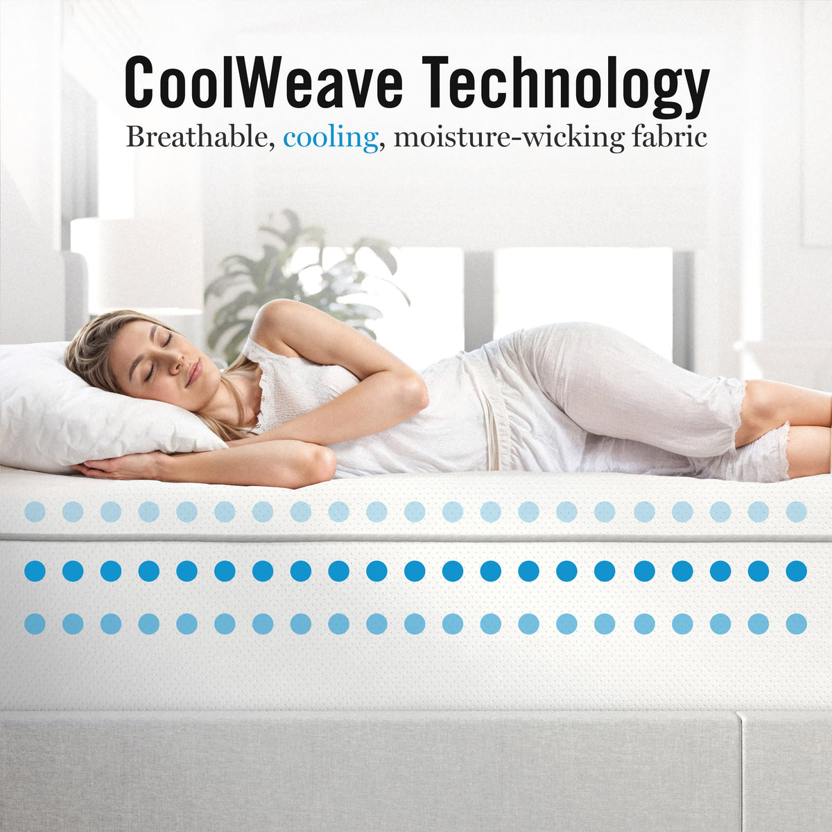 Twin |#| Firm Support Pocket Spring and Foam Hybrid Dual-Action Cooling Mattress - Twin