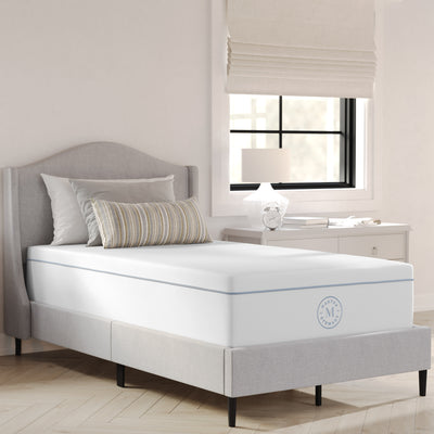 SleepComplete 12 Inch Medium Firm Hybrid Pocket Spring and Foam Dual-Action Cooling Mattress with Breathable CoolWeave Jacquard Knitted Top