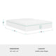 Queen |#| Premium Medium-Firm Dual-Action Cooling Memory Foam Mattress in a Box - Queen