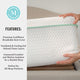 Full |#| Premium Medium-Firm Dual-Action Cooling Memory Foam Mattress in a Box - Full