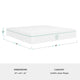 King |#| Premium Medium-Firm Dual-Action Cooling Memory Foam Mattress in a Box - King