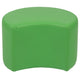 Green |#| Soft Seating Flexible Moon for Classrooms - 12inch Seat Height (Green)