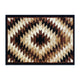 Brown,2' x 3' |#| Southwestern Style Diamond Patterned Indoor Area Rug - Brown - 2' x 3'