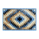 Blue,2' x 3' |#| Southwestern Style Diamond Patterned Indoor Area Rug - Blue - 2' x 3'